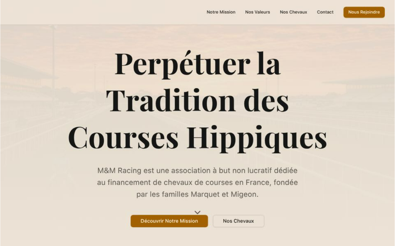 M&M Racing - Association Course Hippique